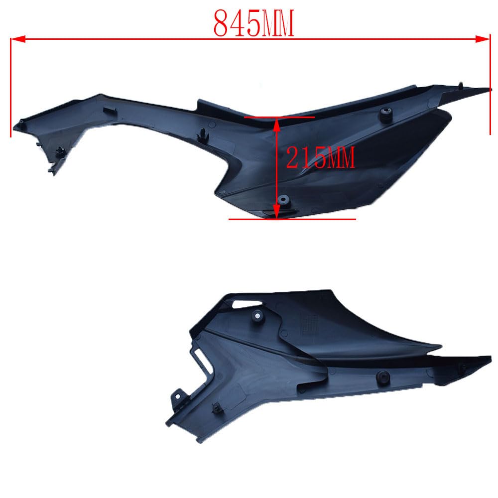 CRF110 Plastic Fairing Kit, Motorcycle Fender Cover Fits for CRF 110 2013 2014 2015 Dirt Pit Bike Motocross Off Road Motorcycle (black)