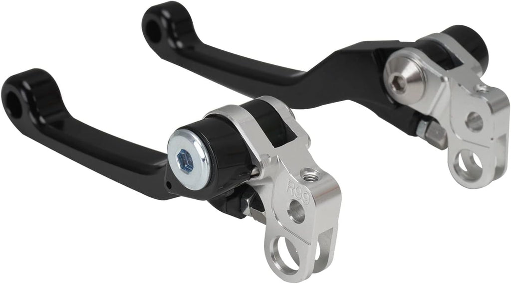JFG RACING Brake Levers for Surron Light Bee,CNC Adjustable Foldable Handle Brake Levers Replacement for Dirt Bike Surron Light Bee X and S/X160/X260-Black