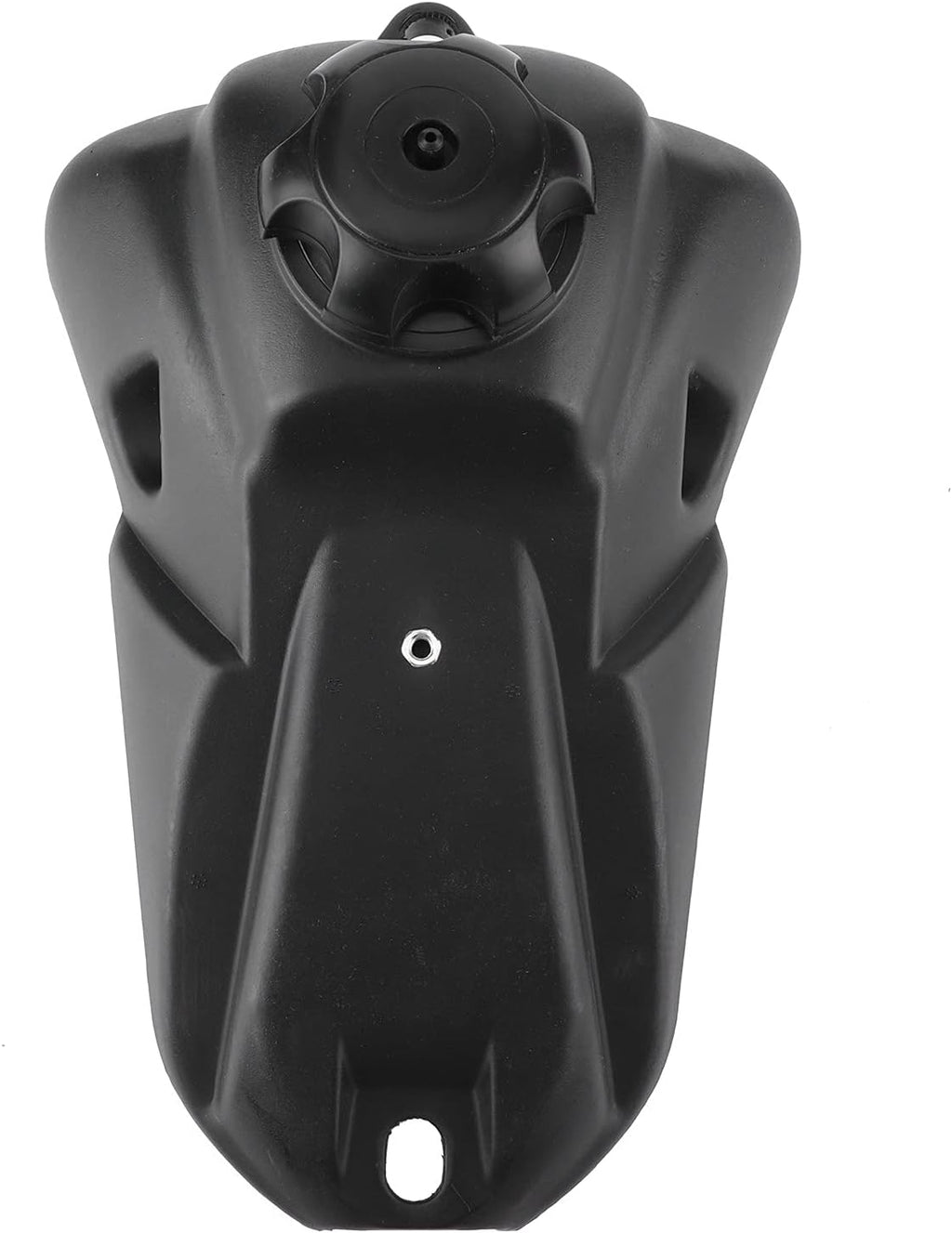 Fuel Tank, Hard Plastic Motorcycle Gas Tank with Cap, Off-Road Petrol Tank Fuel Cell Replacement for Dirt Bike Repair Compatible with Kawasaki KLX 110 and BBR Pit Bike Models