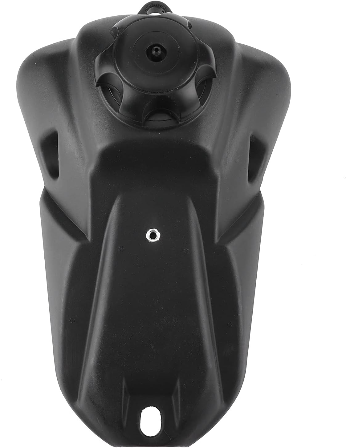 Fuel Tank, Hard Plastic Motorcycle Gas Tank with Cap, Off-Road Petrol Tank Fuel Cell Replacement for Dirt Bike Repair Compatible with Kawasaki KLX 110 and BBR Pit Bike Models