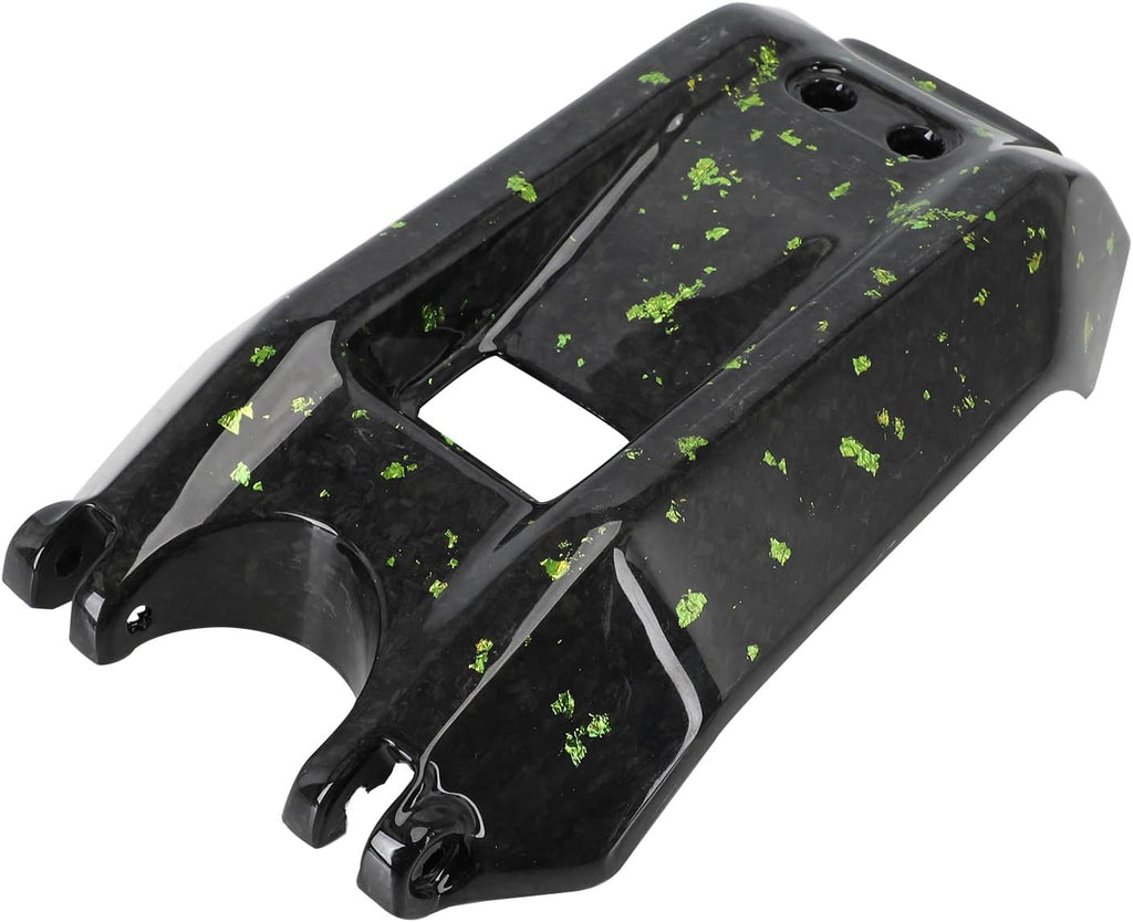Funparts Battery Cover for Surron LBX,Carbon Fiber Battery Lid Guards Wrap for Sur Ron Light Bee X Electric Dirt Bike Vehicle Covers Black
