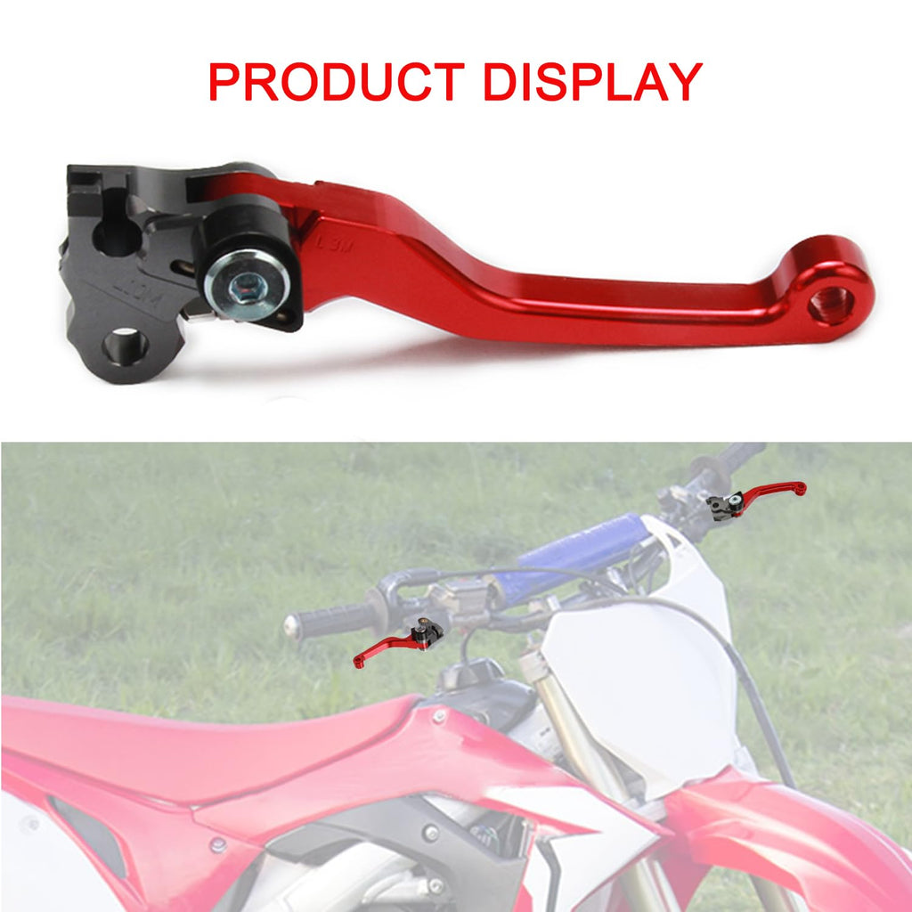 Brake Clutch Levers for KLX 110 KLX110 2002-2025 KLX110L 2010-2025 Dirt Pit Bike Adjustable CNC Lever Pivot Set Secure Vibrant Anodized Green