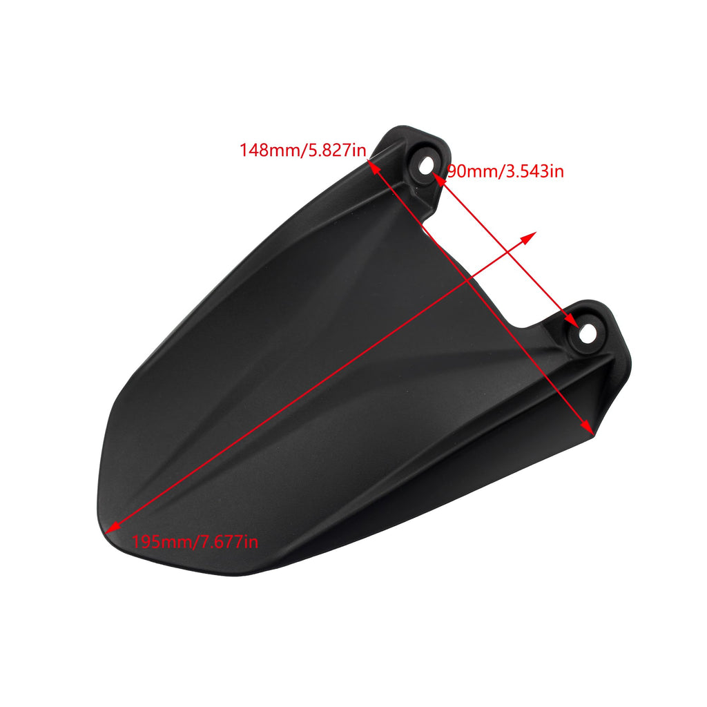 Short Rear Fender Protector,Talaria Rear Mudguard For MX3 MX4 Electric Dirt Bike EBike - Carbon Fiber