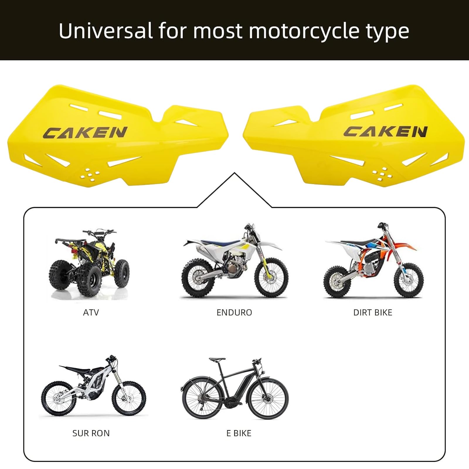 Universal 7/8" 22mm and 1 1/8" 28mm Handle Bar Hand Guards CNC Bracket for Dirt Bike Motocross ATV Scooter for CRF KLX KX LTR TRX SX SXF EXC XCW Grizzly Hawk 250 Bicycles-Red