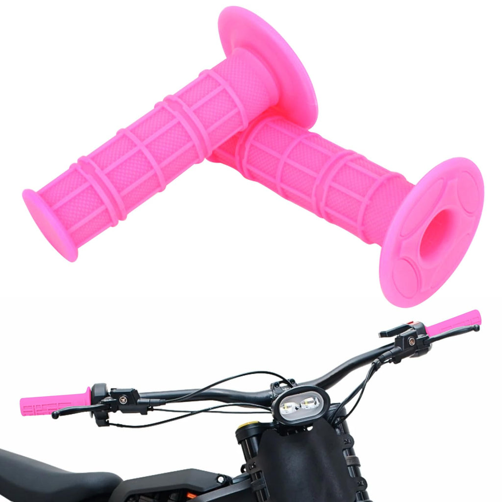 Sur Ron Handlebar Grips, 7/8" Rubber Handle Grips Universal for Surron LBX Talaria Sting R MX3/R MX4 Talaria X3 XXX E-Ride Pro SS/S Electric Dirt Bike