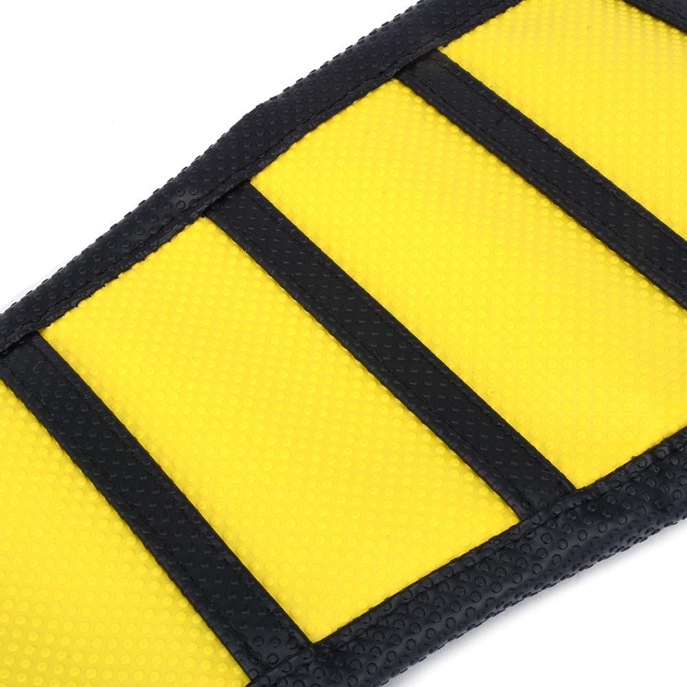 JFG Racing Dirt Bike Seat Cover,Motorcycle Cushion with Non-Slip Rubber Striped for KX65 2000-2024/KLX110 2002-2024 - Green