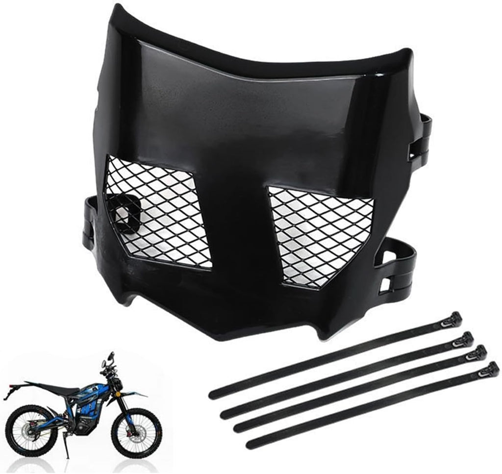 Talaria Sting Front Plate Fairing, Motorcycle Black Replacement Panel with Vented, Guard Piece for Bike Face Repair Garage Needs Talaria Sting Number Plate Bike Nose Panel Front Guard Cover