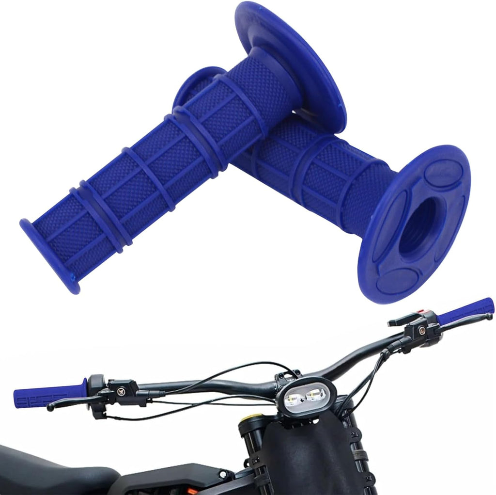Sur Ron Handlebar Grips, 7/8" Rubber Handle Grips Universal for Surron LBX Talaria Sting R MX3/R MX4 Talaria X3 XXX E-Ride Pro SS/S Electric Dirt Bike