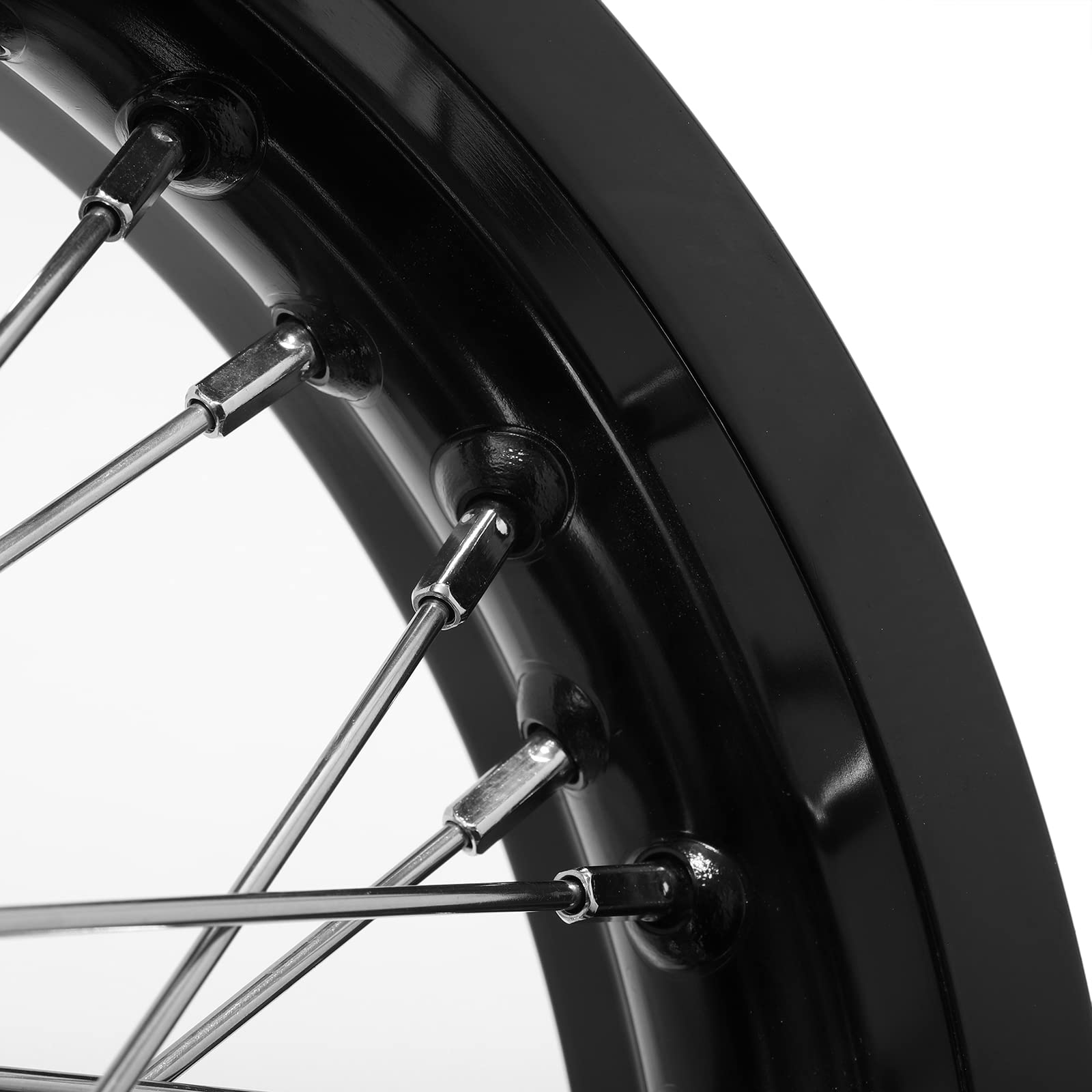 TOFR 17" Front Rear Spoke Wheels Rims Hubs Set for Surron Light Bee LBX Aluminum