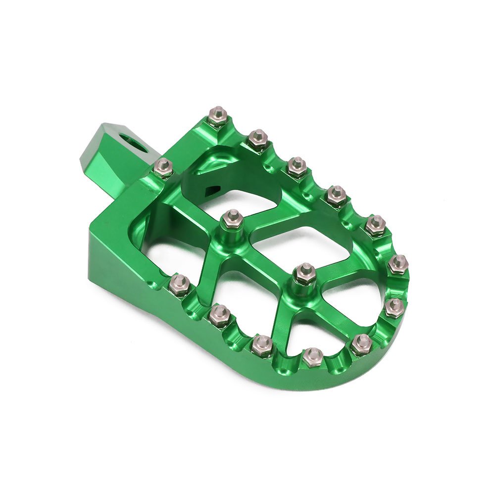 AnXin Dirt Bike Foot Pegs Motorcycle Footpegs Foot Pedals Rests CNC for KLX 110 KLX110 2002-2023 KLX110L 2010-2023 KX60 1998-2003 Pit Bike Black