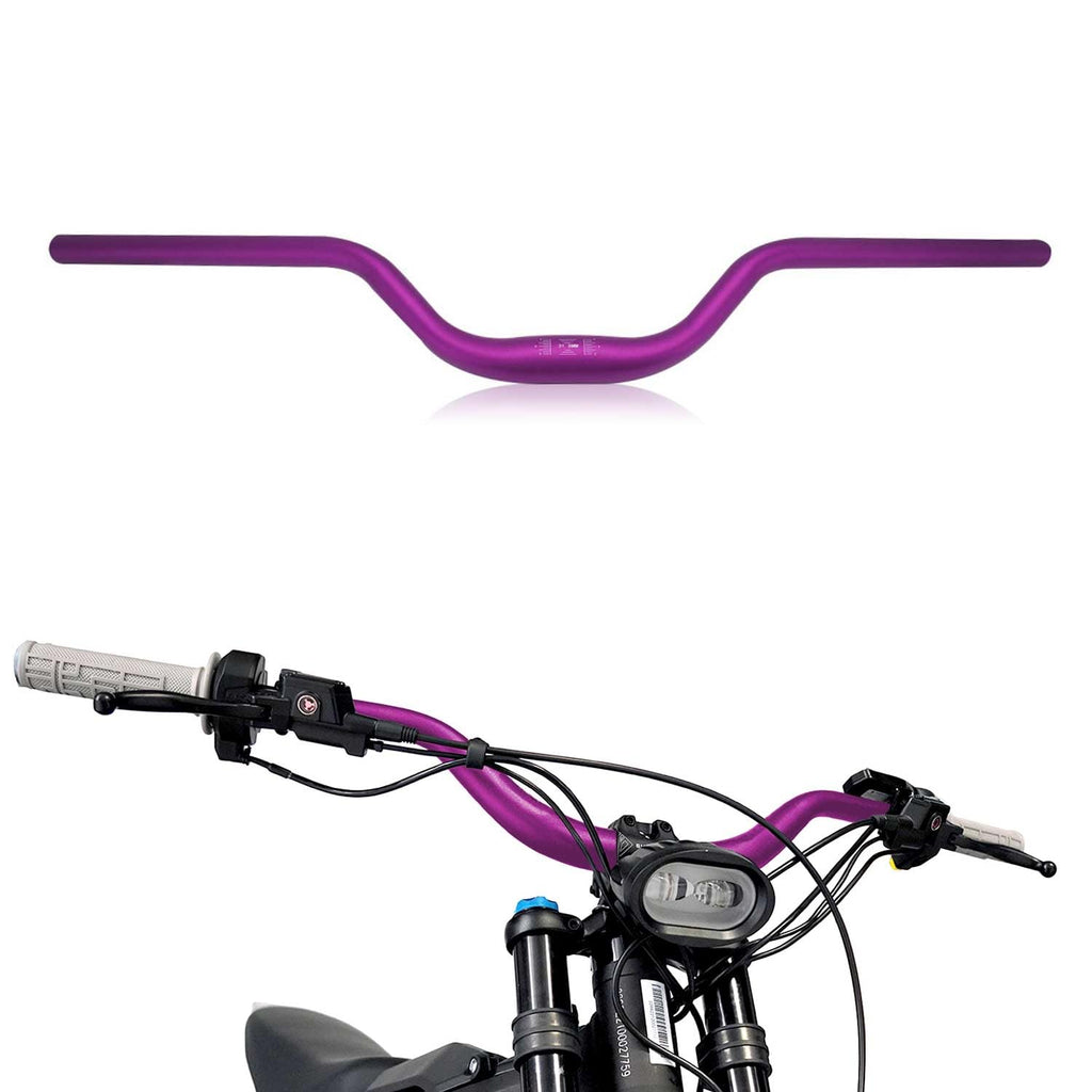 Motorcycle Heighten Handlebar 7/8" 22mm Handle Bar 4MM Thickness CNC for Surron Sur Ron LBX Talaria Sting MX3/R MX4 Talaria XXX E-Ride Pro SR S SS 2.0 3.0 Ventus One Rawrr Mantis Blue