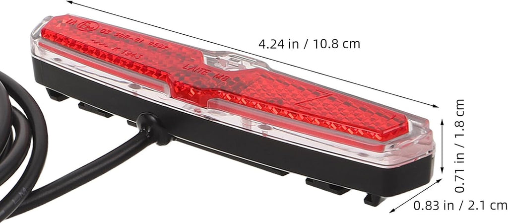 NUOBESTY Waterproof LED Rear Tail Brake Light for Talaria Mx5 Atv Offroad Motorcycle Rear Tail Light