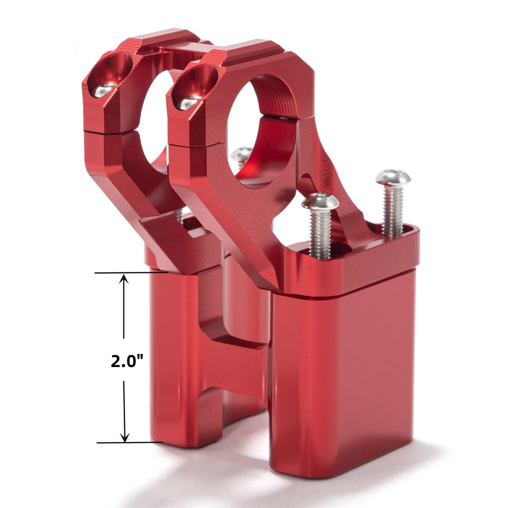 TOFR 1.5" Handlebar Risers for Sur-Ron Surron Light Bee X for Segway X260 for Talaria Sting MX3 / R MX4 for 79Bike Falcon M for E Ride Pro-SS for Rawrr Mantis X Pro