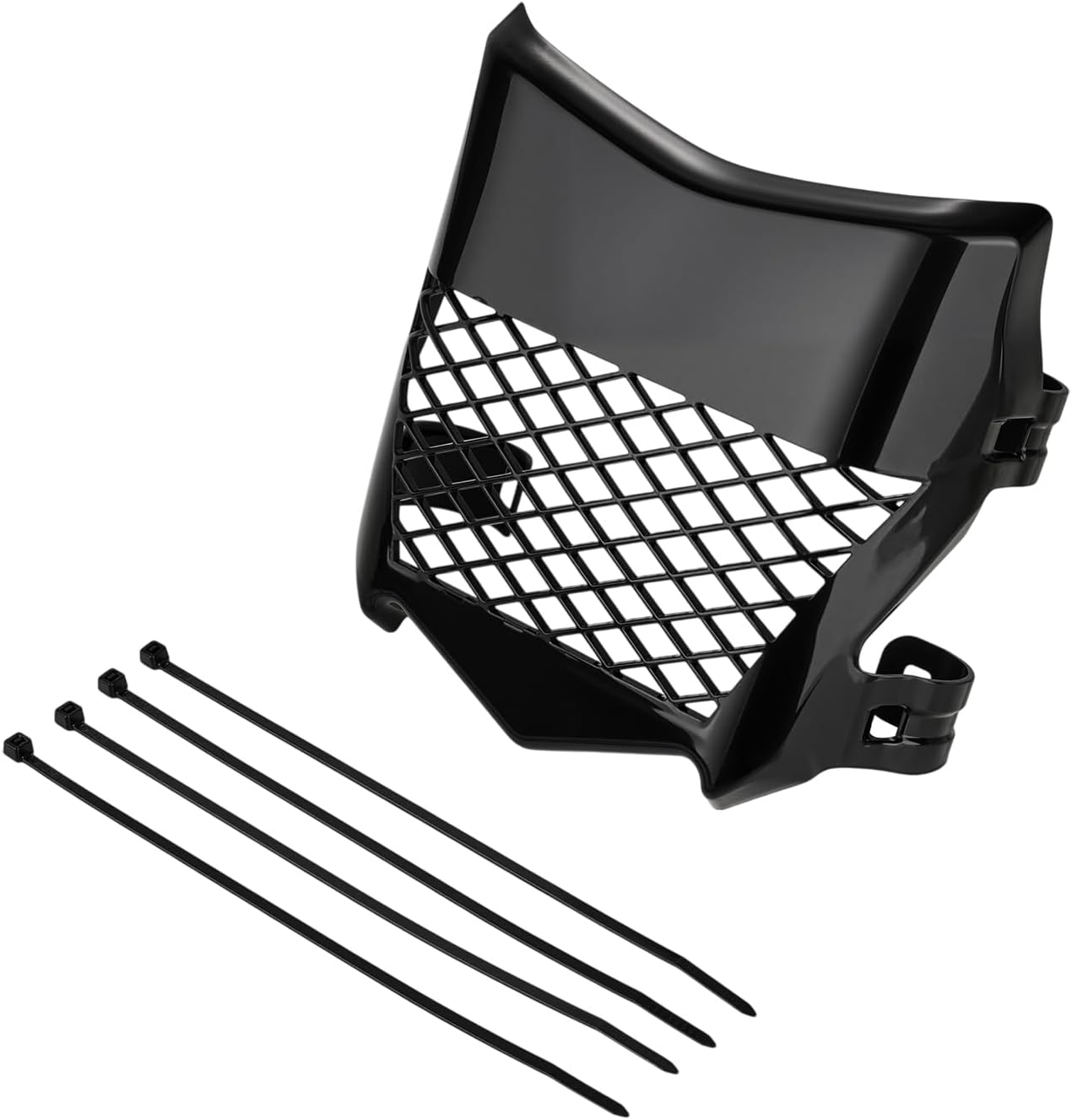 Electric Dirt Bike Hollow Mesh Front Number Plate with 3M Protective Decal for Surron Light Bee X/S,Talaria,Yozma in10,Tuttio,Ridstar Q20 &Super73-Motocross Style Plate to Hide Wire, Ebike Accessories