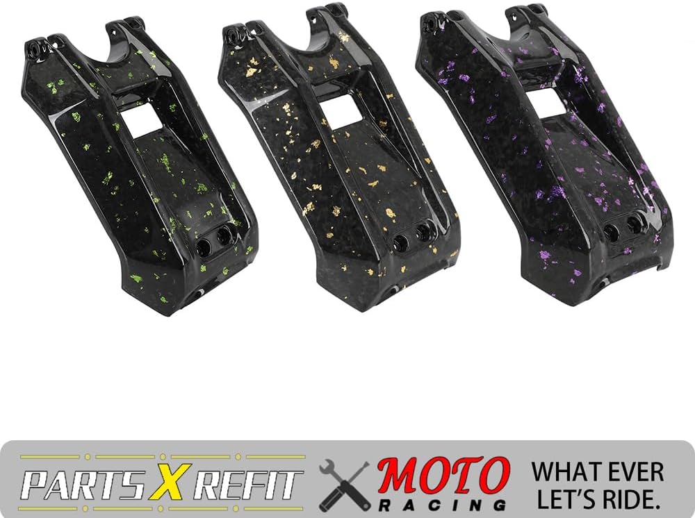 Funparts Battery Cover for Surron LBX,Carbon Fiber Battery Lid Guards Wrap for Sur Ron Light Bee X Electric Dirt Bike Vehicle Covers Black