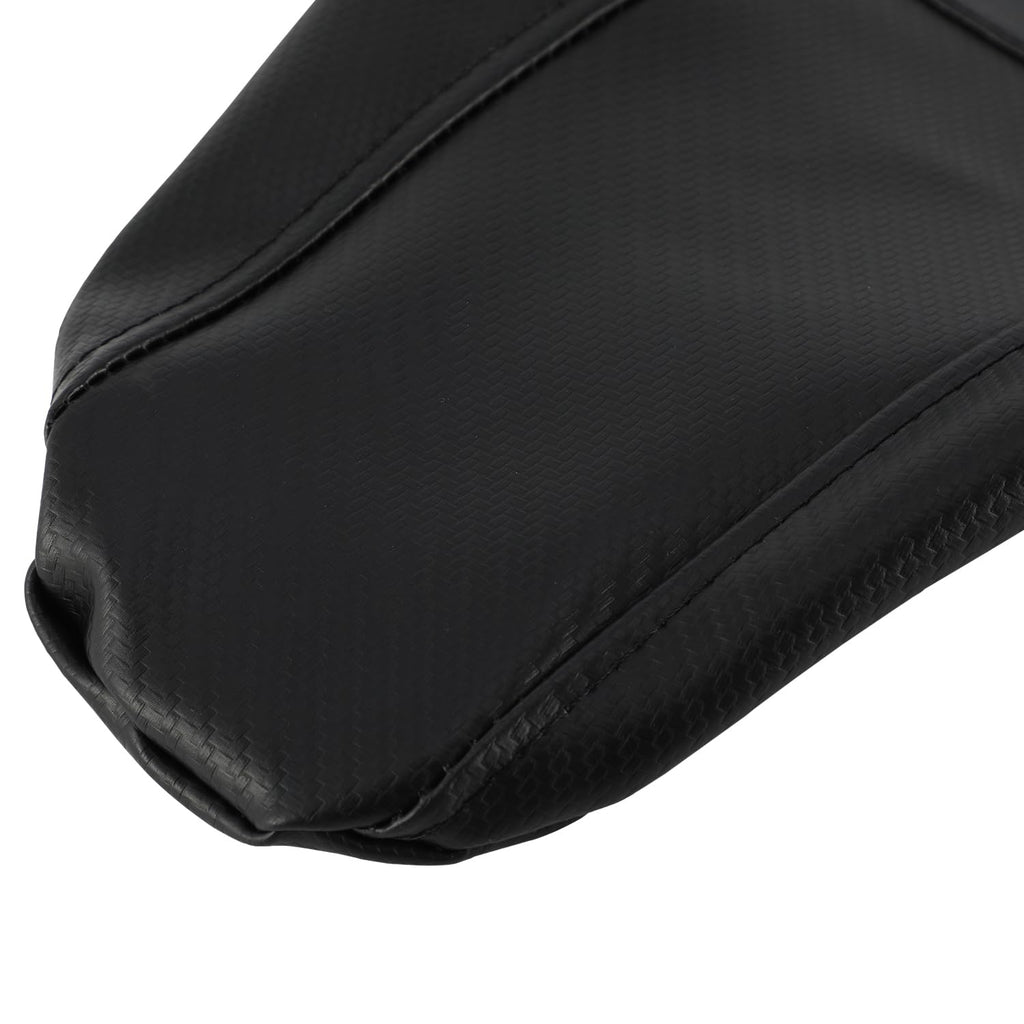 Ribbed Dirt Bike Seat Cover Gripper Soft for CRF 110 125F CRF110F CRF125F 2023 2024 2025 Pit Bike Non-Slip Surface Protector Black