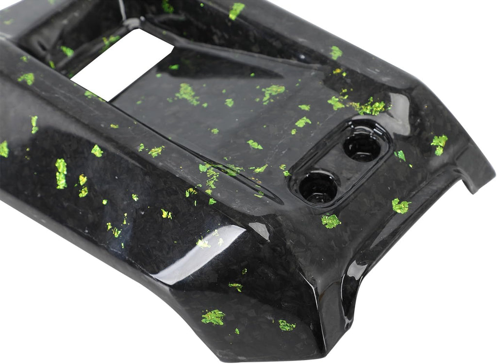 Funparts Battery Cover for Surron LBX,Carbon Fiber Battery Lid Guards Wrap for Sur Ron Light Bee X Electric Dirt Bike Vehicle Covers Black