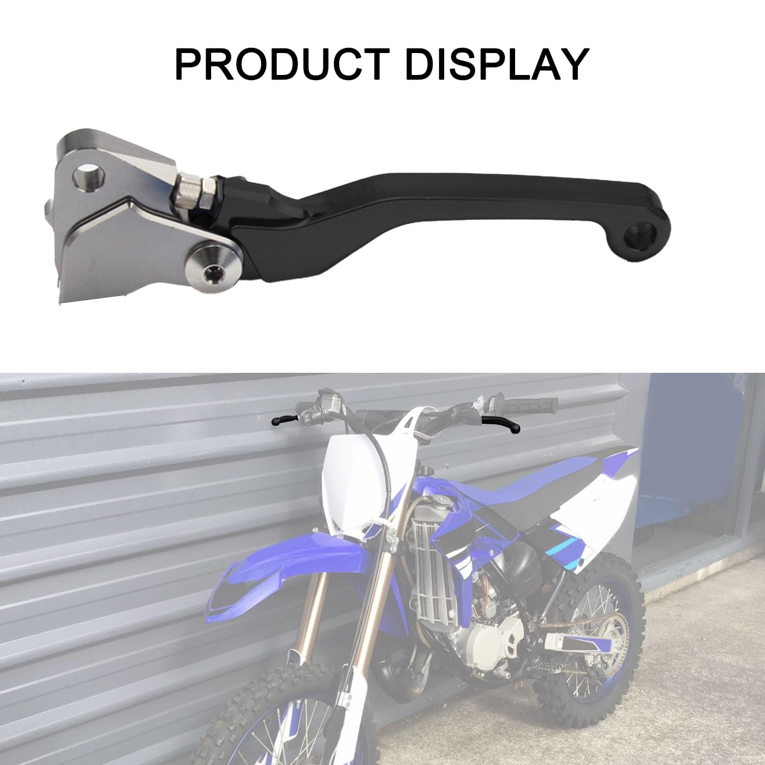 Brake Clutch Levers for KLX 110 KLX110 2002-2025 KLX110L 2010-2025 Dirt Pit Bike Adjustable CNC Lever Pivot Set Secure Vibrant Anodized Green