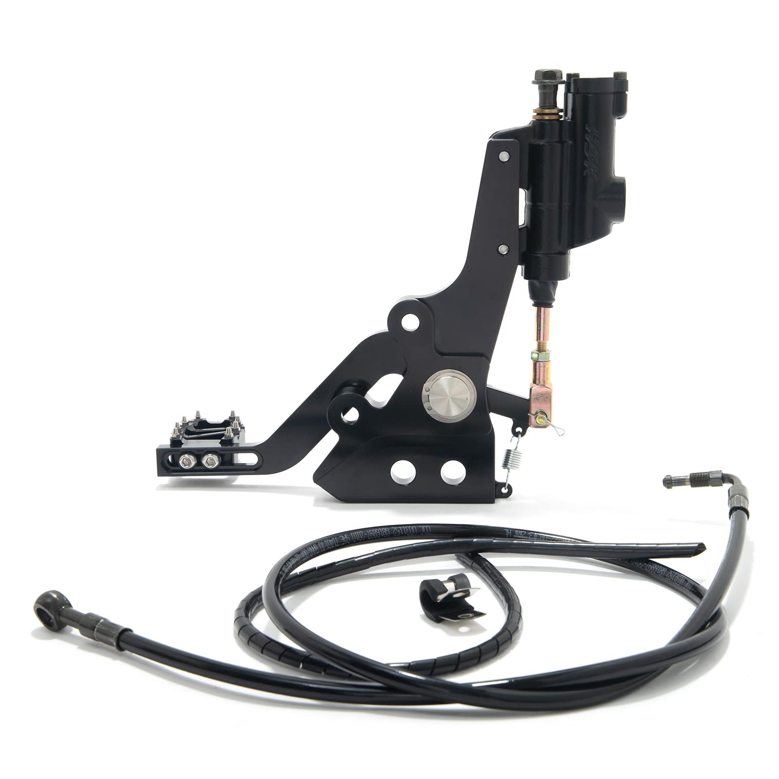 TOFR Hydraulic Rear Foot Brake Dual Caliper Bracket for Talaria Sting MX3 / R MX4 Mineral Oil Aluminum