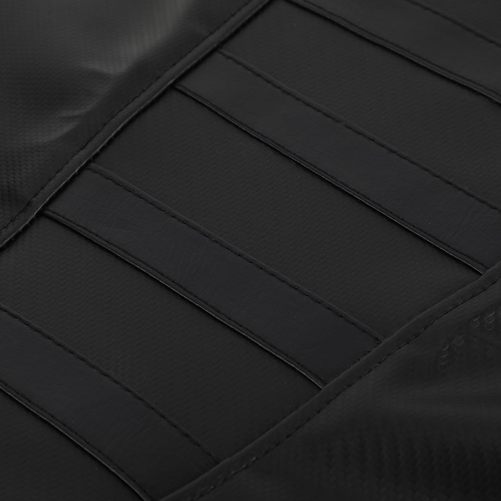Ribbed Dirt Bike Seat Cover Gripper Soft for CRF 110 125F CRF110F CRF125F 2023 2024 2025 Pit Bike Non-Slip Surface Protector Black