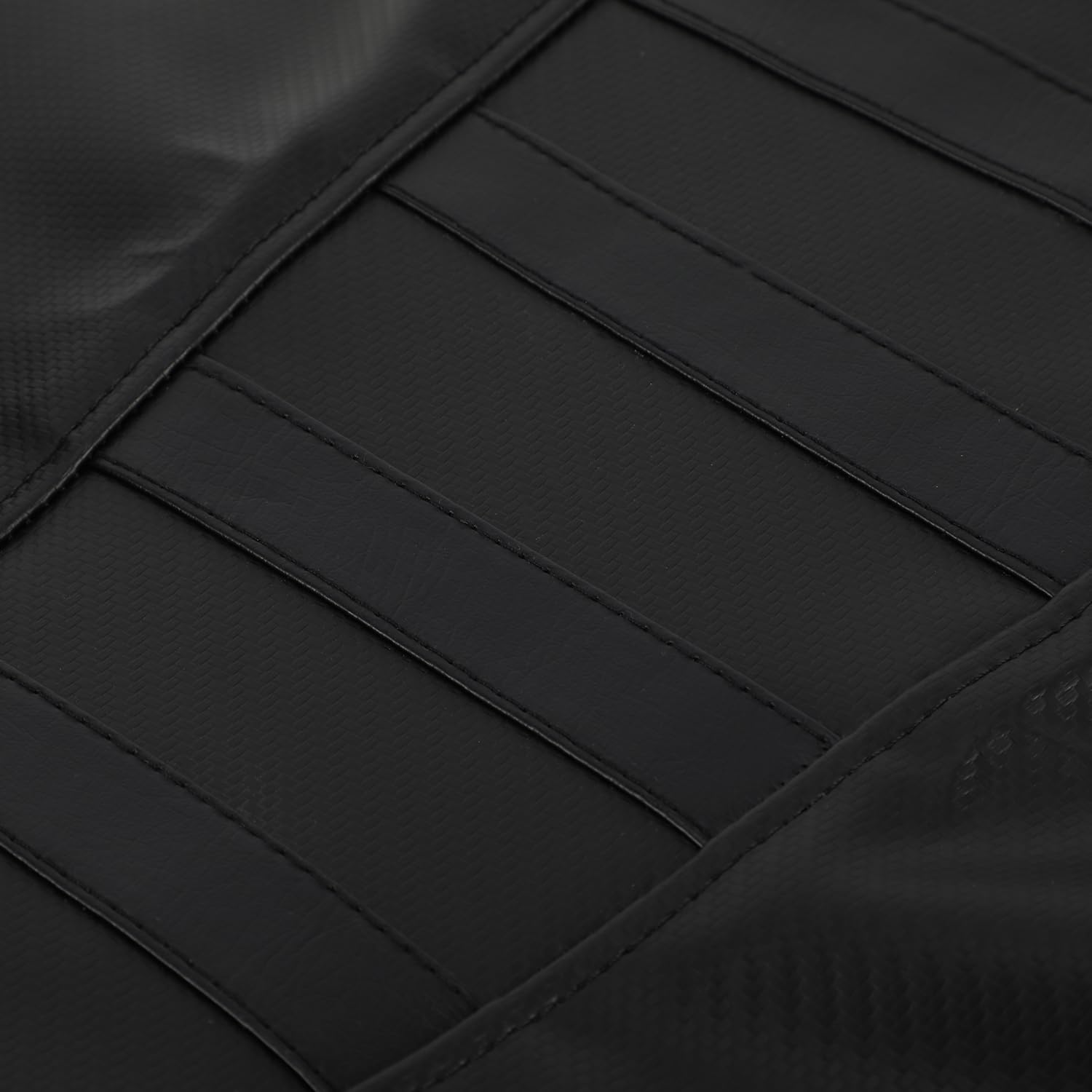 Ribbed Dirt Bike Seat Cover Gripper Soft for CRF 110 125F CRF110F CRF125F 2023 2024 2025 Pit Bike Non-Slip Surface Protector Black