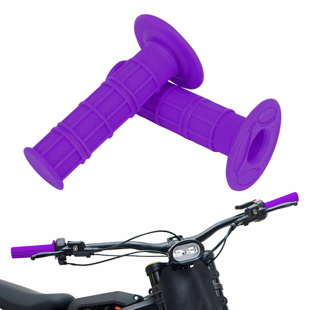 Sur Ron Handlebar Grips, 7/8" Rubber Handle Grips Universal for Surron LBX Talaria Sting R MX3/R MX4 Talaria X3 XXX E-Ride Pro SS/S Electric Dirt Bike