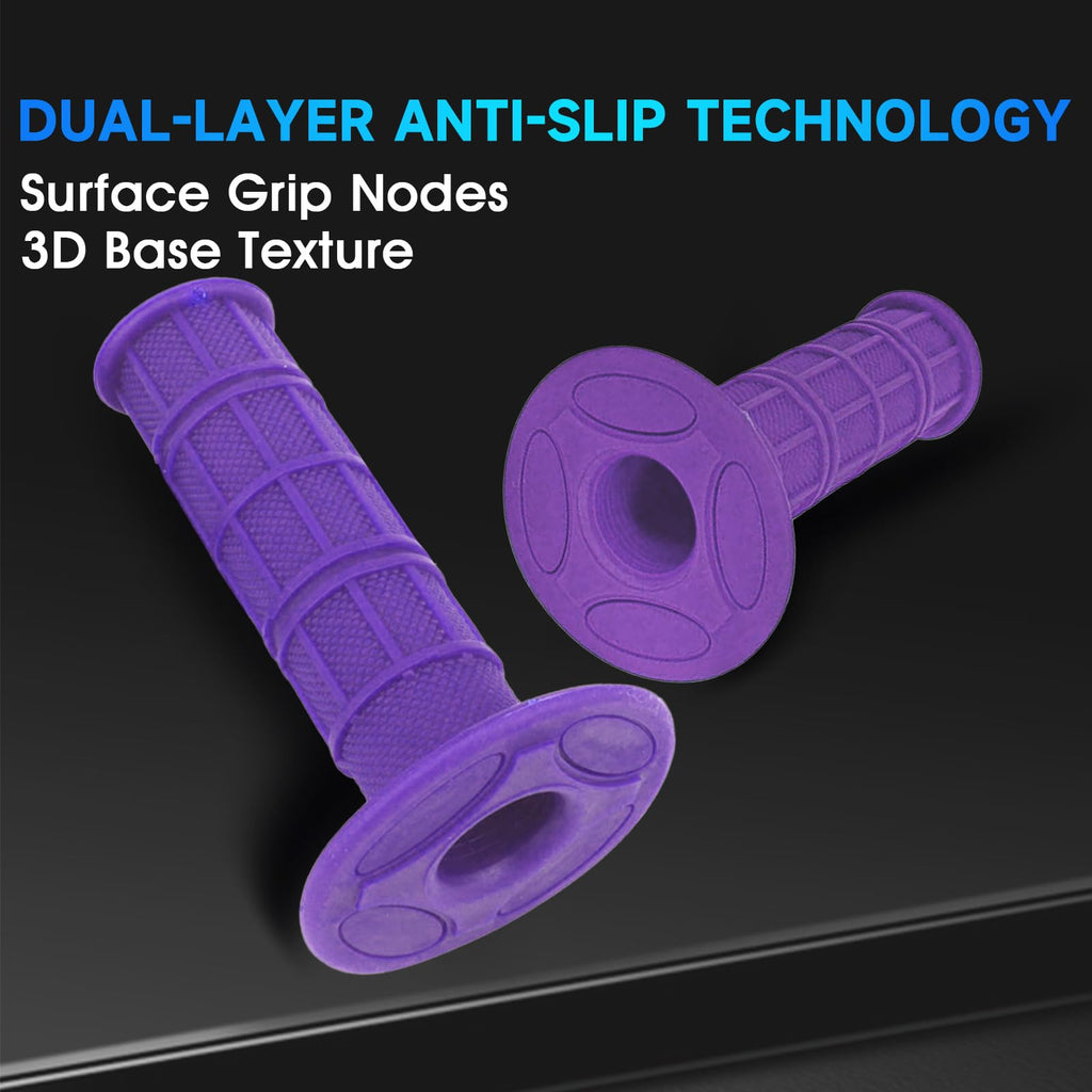 Sur Ron Handlebar Grips, 7/8" Rubber Handle Grips Universal for Surron LBX Talaria Sting R MX3/R MX4 Talaria X3 XXX E-Ride Pro SS/S Electric Dirt Bike