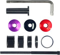 Stem Lock for Surron, Talaria, E-Ride Pro, 79Bike – Handlebar Stem Lock Kit with Top Cap, Headset Spacer, Extended Nut – Compatible with Light Bee, Sting, XXX, X260 – Includes Black, red, Purple