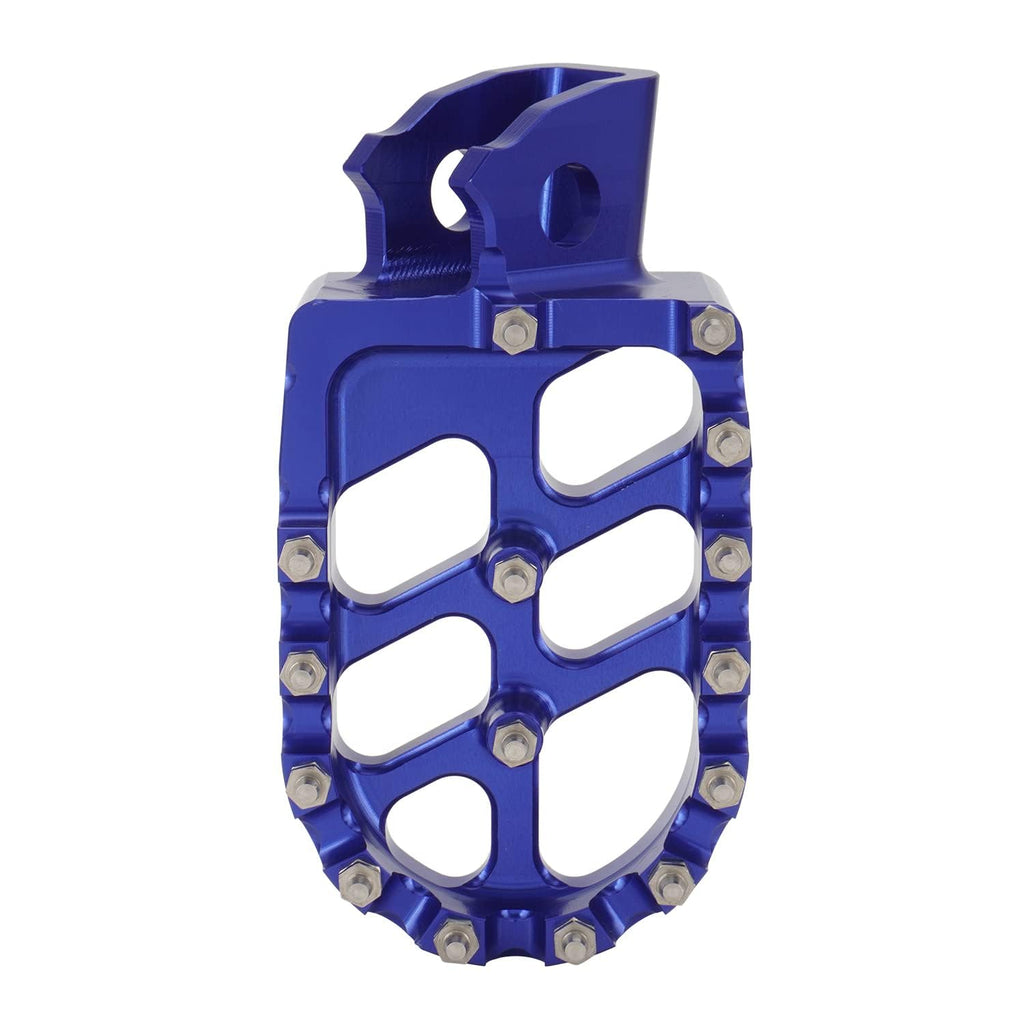 AnXin Dirt Bike Foot Pegs Motorcycle Footpegs Foot Pedals Rests CNC for TTR 110 TTR110 TTR 110E TTR110E 2011-2023 Pit Bike Blue