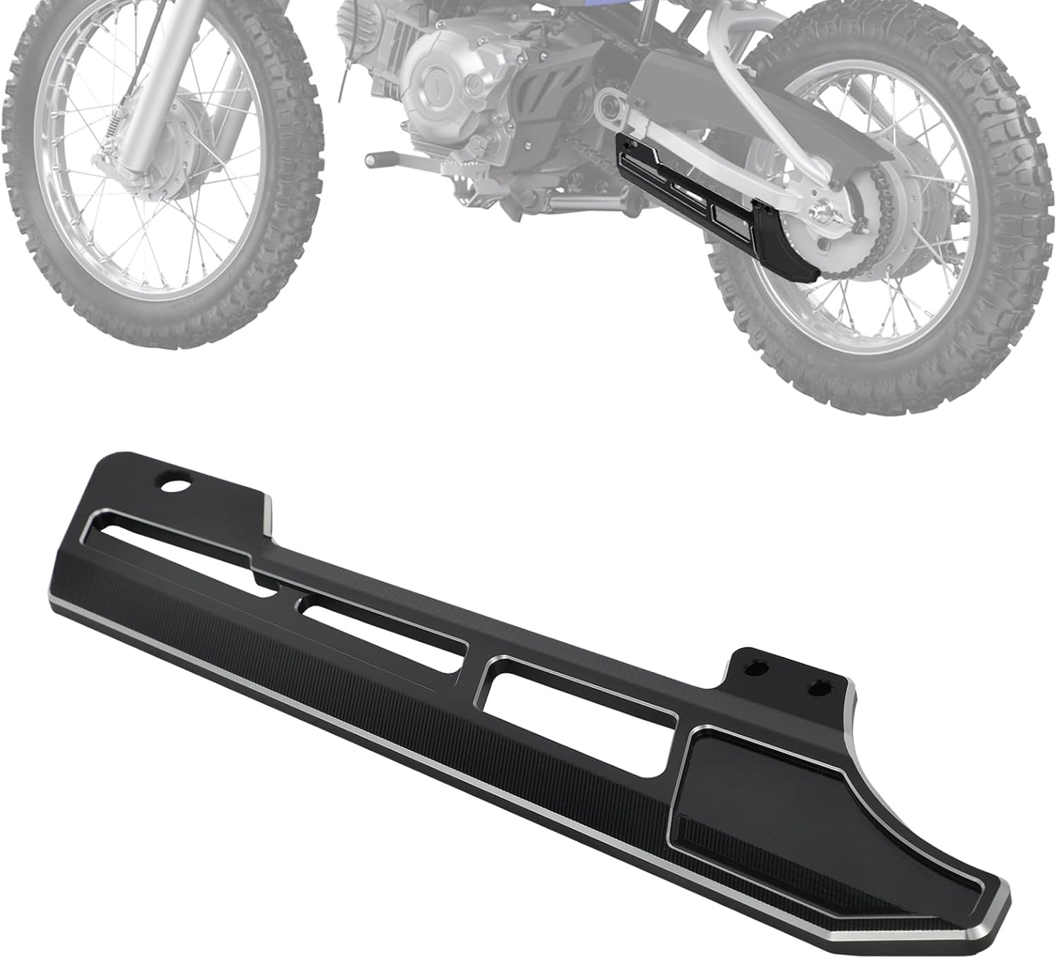 Dirt Bike Chain Guard Cover Protector CNC for TTR 110 TTR110 2011-2025 2008-2009