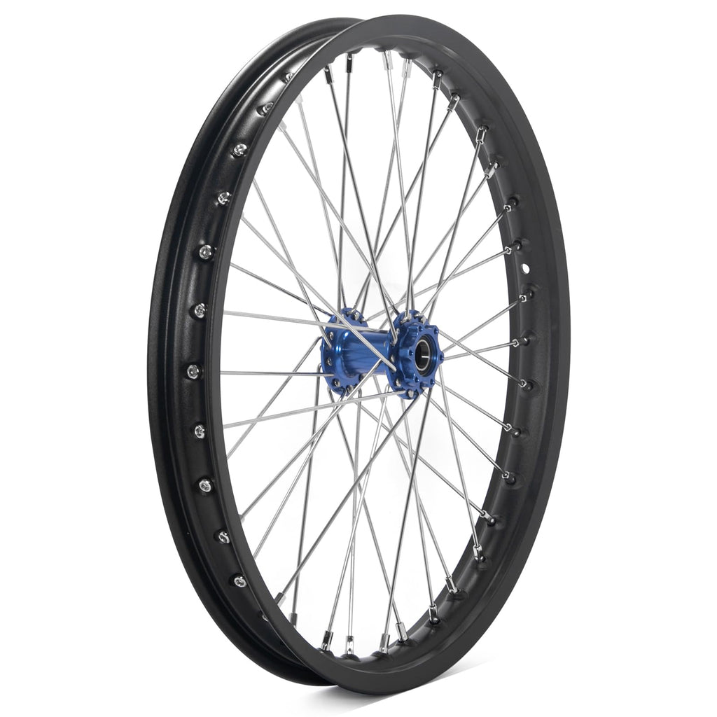 TOFR 17" Front Rear Spoke Wheels Rims Hubs Set for Surron Light Bee LBX Aluminum