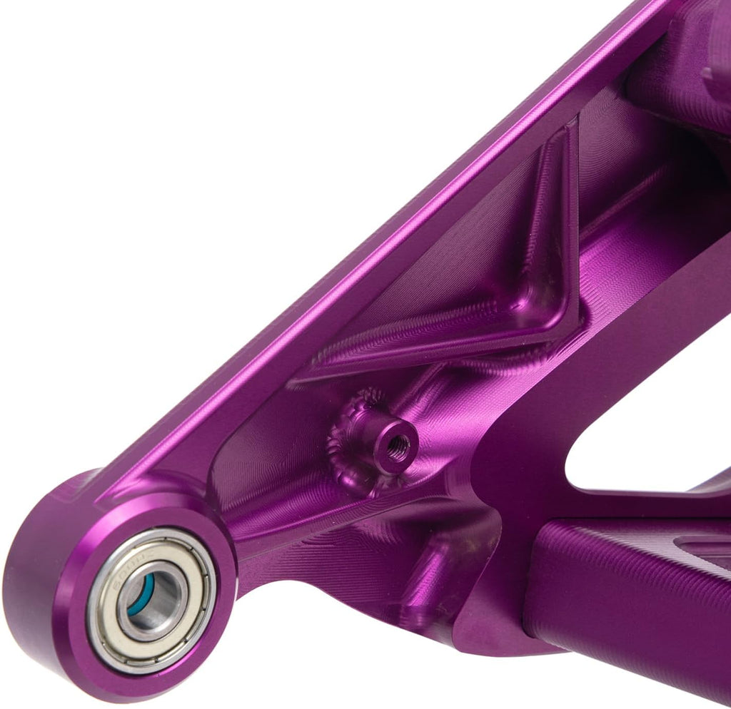 TOFR Extended 100mm Rear Swingarm Swing Arm for Segway X160 & X260 for Sur-Ron Light Bee X Black