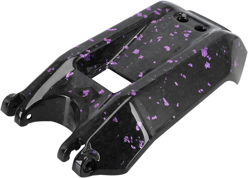 Funparts Battery Cover for Surron LBX,Carbon Fiber Battery Lid Guards Wrap for Sur Ron Light Bee X Electric Dirt Bike Vehicle Covers Black