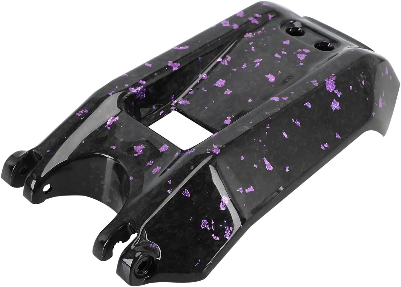 Funparts Battery Cover for Surron LBX,Carbon Fiber Battery Lid Guards Wrap for Sur Ron Light Bee X Electric Dirt Bike Vehicle Covers Black