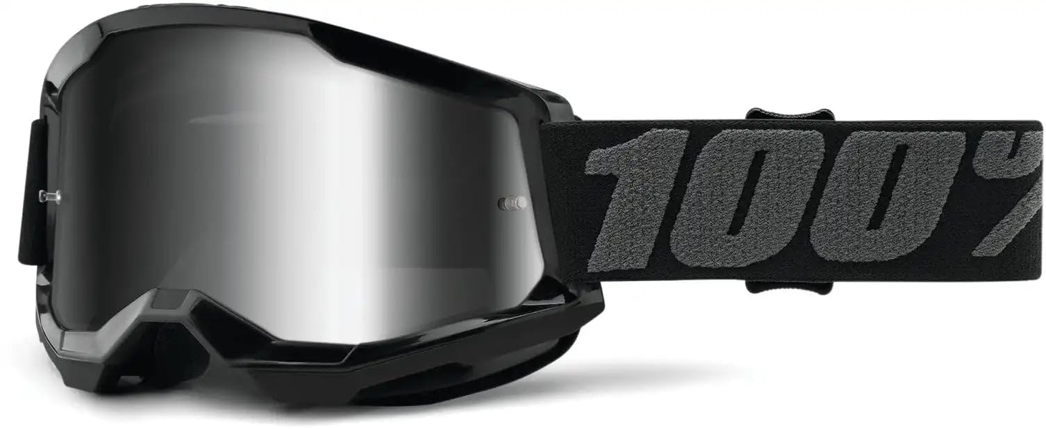 100% Strata 2 Sand Motocross & Mountain Bike Goggles - MX and MTB Racing Protective Eyewear