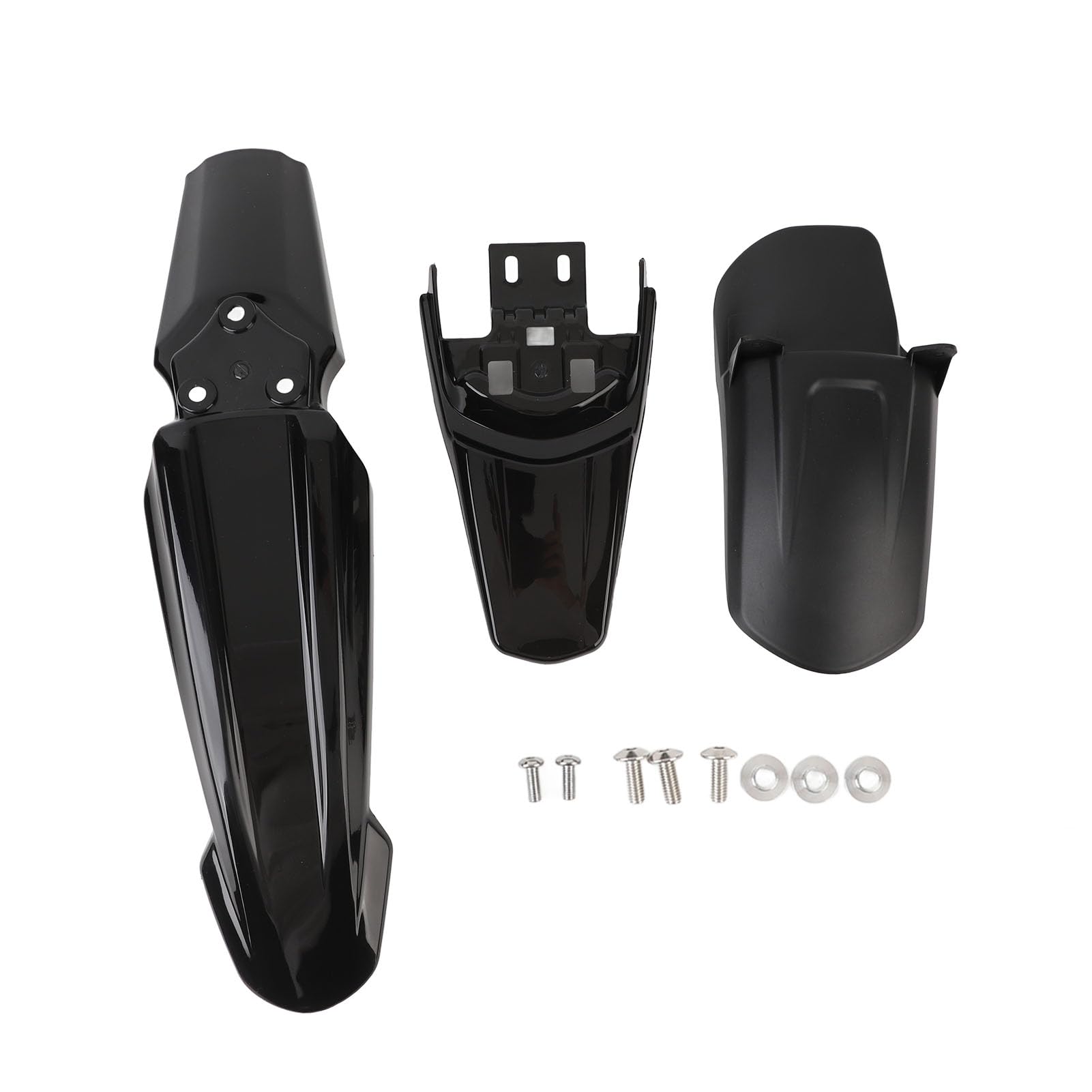 High Strength Black Front and Rear Mud Guard Shock Mudguard Cushion Flaps for SURRON Light Bee X S