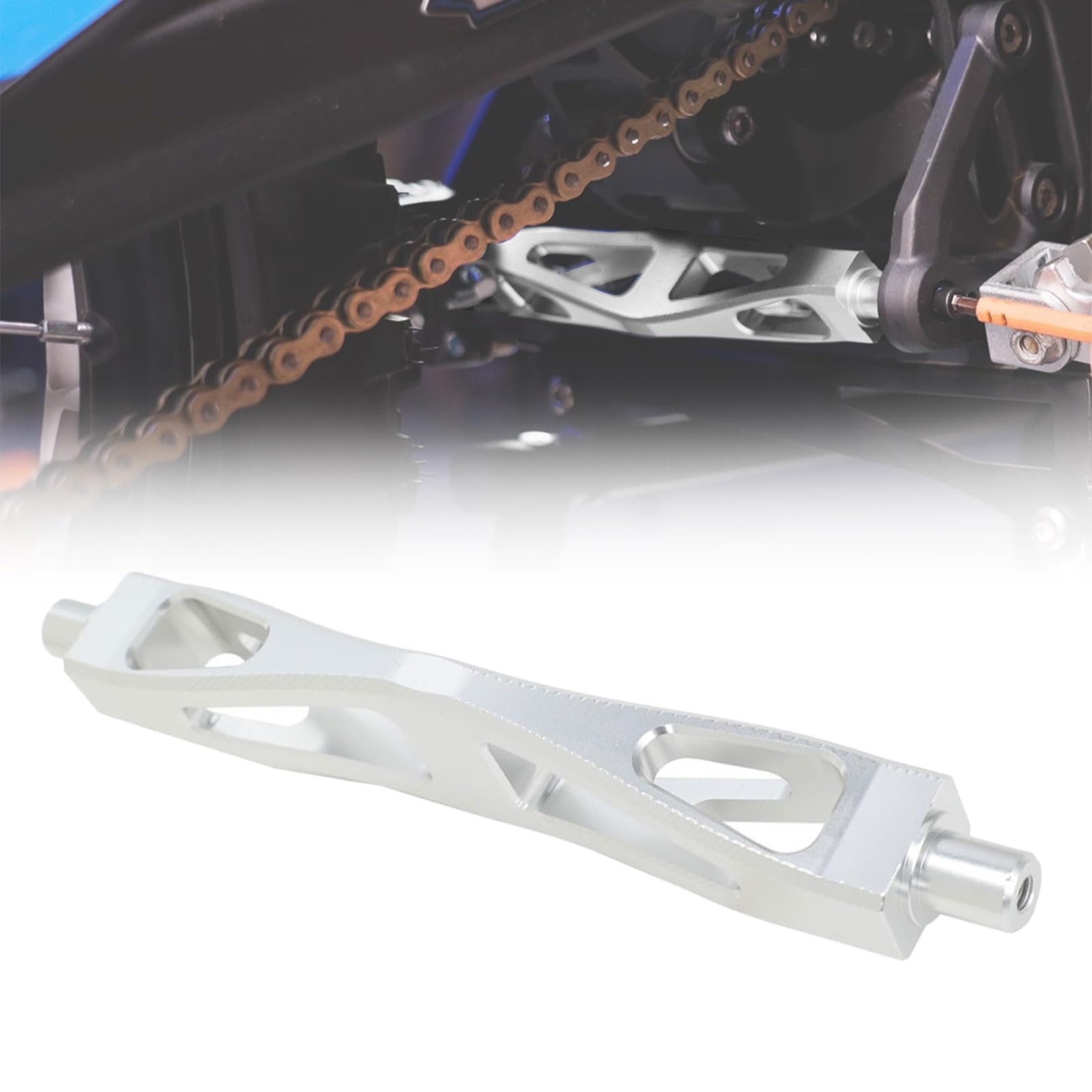 CHANGCHENG Motorcycle Foot Pegs Bracket Talaria Footpegs Holder Reinforced Lever Rest Bracket Support Brace for Talaria Sting MX3 MX4 MX5 Electric Dirt Bike Black