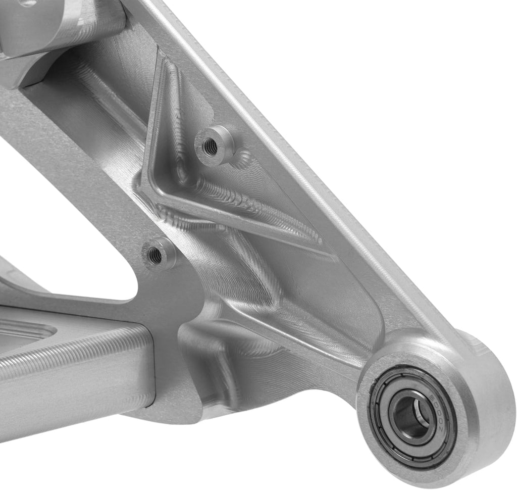 TOFR Extended 100mm Rear Swingarm Swing Arm for Segway X160 & X260 for Sur-Ron Light Bee X Black