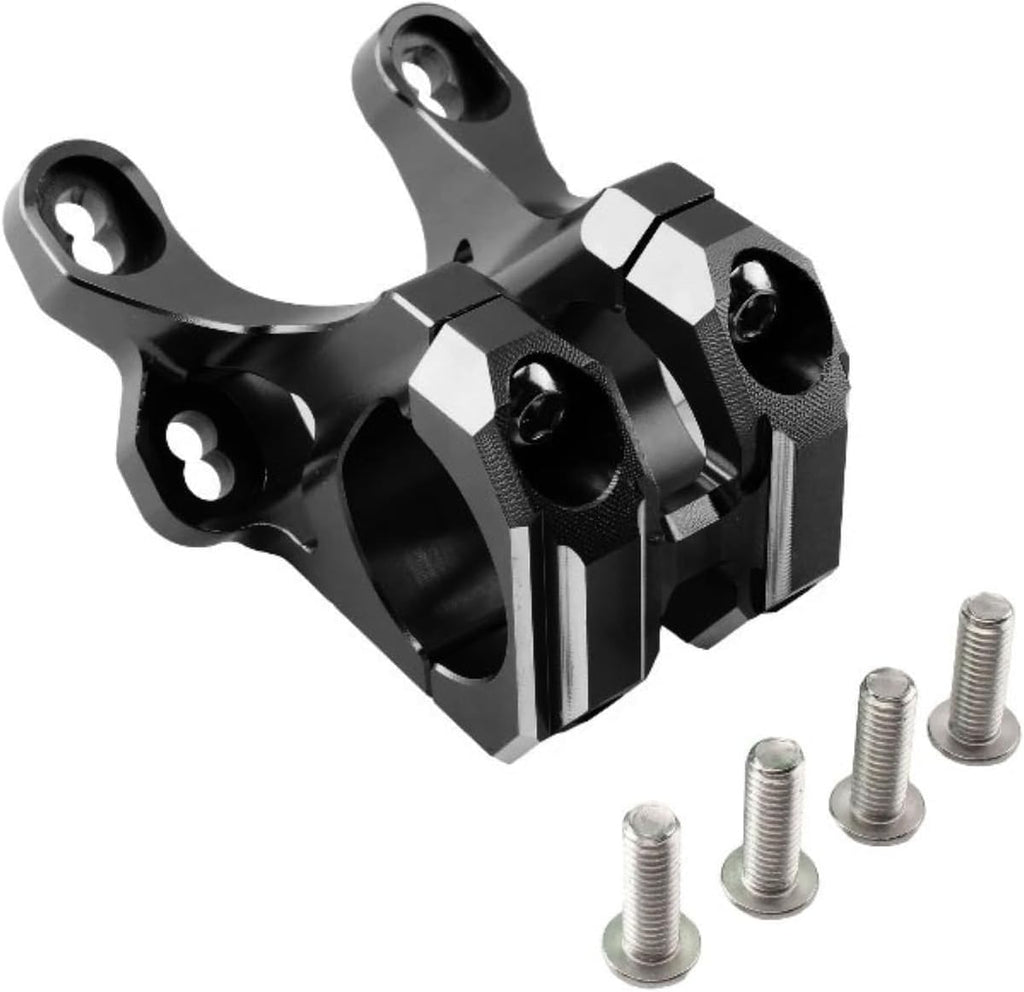 Front Handlebar Bracket for Surron Light Bee X/S/X160/X260 Dirtbike Off-Road Motorcycle Modification Aluminum Alloy Handlebar Faucet Bracket (Black)