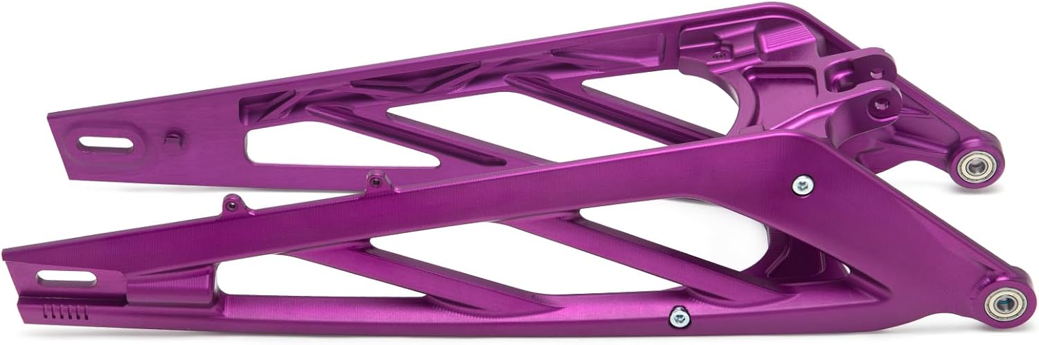 TOFR Extended 100mm Rear Swingarm Swing Arm for Segway X160 & X260 for Sur-Ron Light Bee X Black