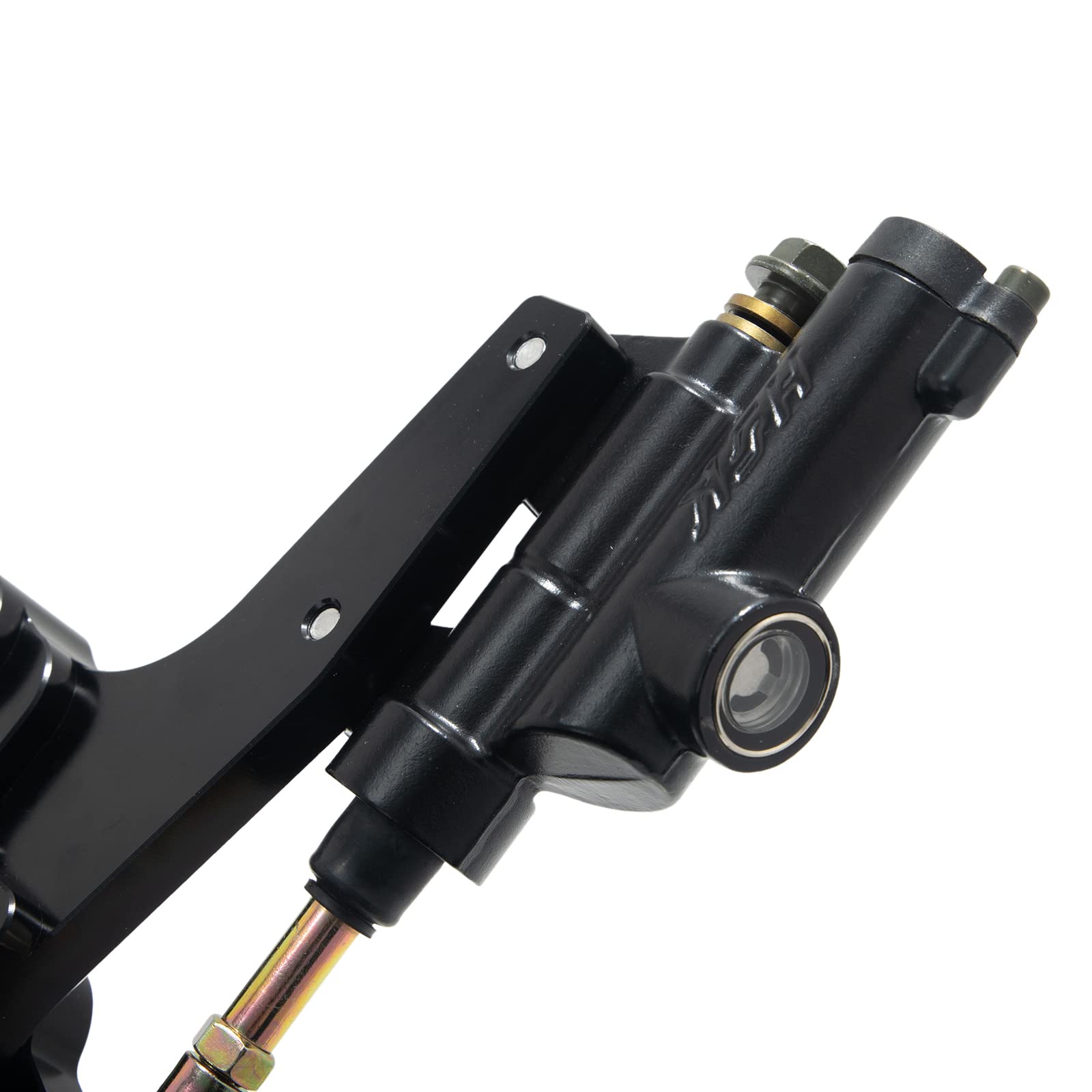 TOFR Hydraulic Rear Foot Brake Dual Caliper Bracket for Talaria Sting MX3 / R MX4 Mineral Oil Aluminum