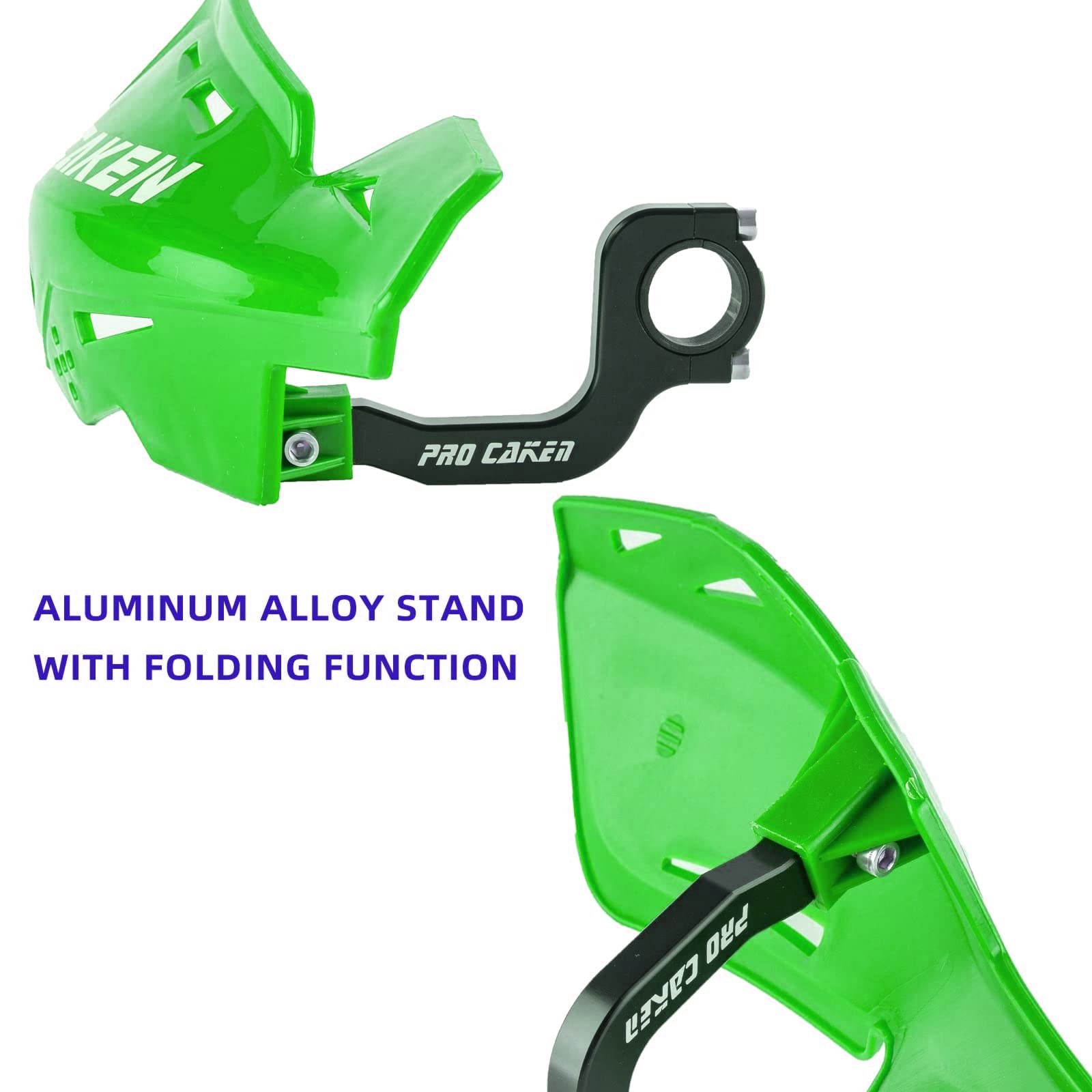 Universal 7/8" 22mm and 1 1/8" 28mm Handle Bar Hand Guards CNC Bracket for Dirt Bike Motocross ATV Scooter for CRF KLX KX LTR TRX SX SXF EXC XCW Grizzly Hawk 250 Bicycles-Red