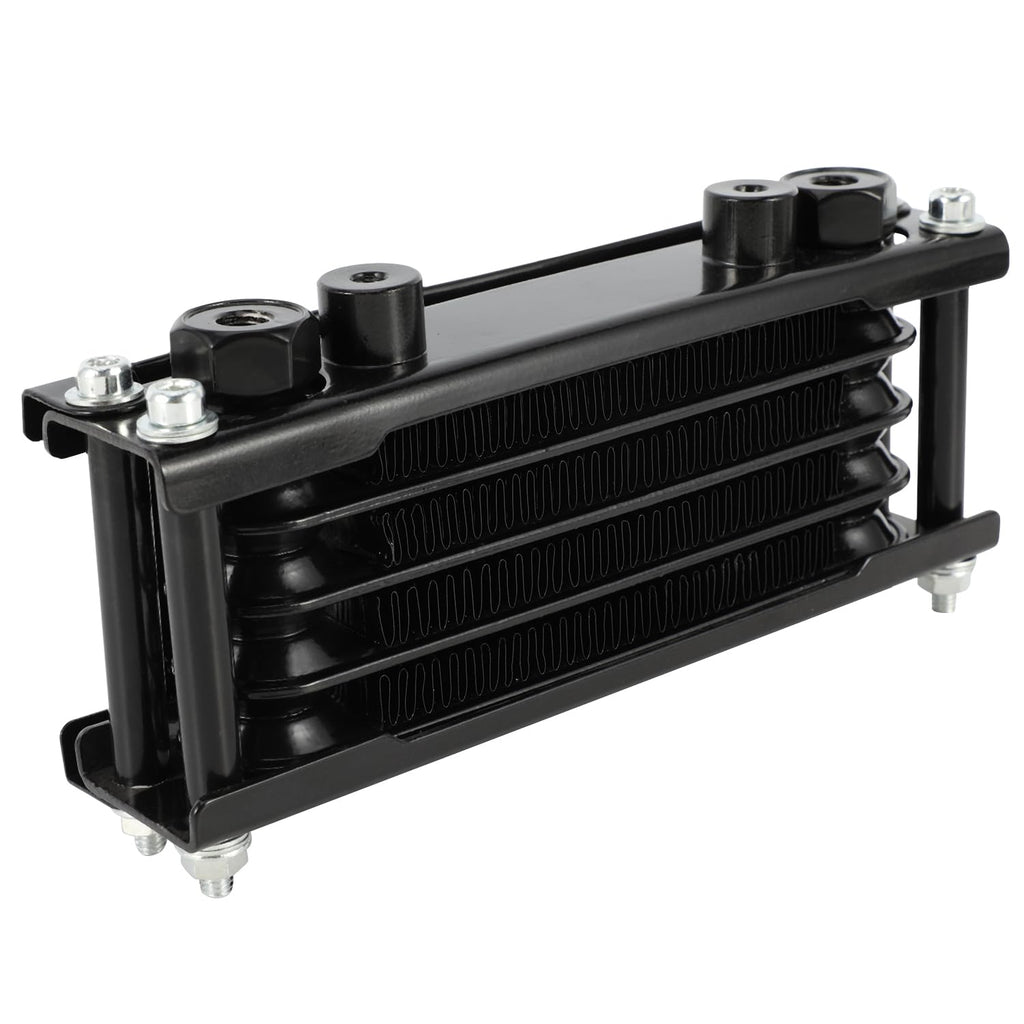 Motorcycle Oil Cooler Cooling Radiator Engine Kit Universal for CRF XR KLX 50 70 90 110 125 140cc SSR Taotao Coolster Kayo Apollo Dirt Pit Bike ATV Red