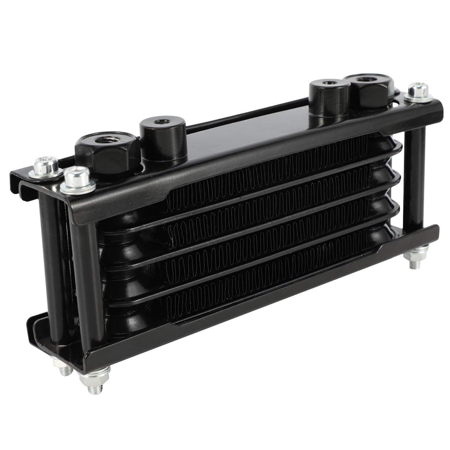 Motorcycle Oil Cooler Cooling Radiator Engine Kit Universal for CRF XR KLX 50 70 90 110 125 140cc SSR Taotao Coolster Kayo Apollo Dirt Pit Bike ATV Red