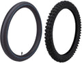 70/100-19 Dirt Bike Tire and Tube Set, 2.75-19 Knobby Off Road Motorcycle Tires, Inner Tubes Combo Set, Ideal for Surron Light Bee X, Talaria Sting MX4 Electric Bike