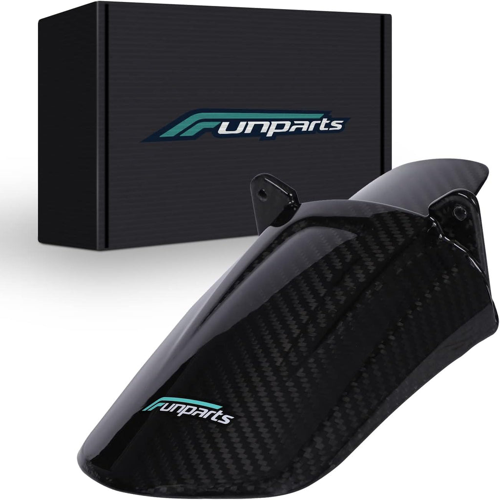 Funparts Sur Ron Rear Cushion Fender,Carbon Fiber Motorcycle Fender Mud Guard for Surron Sur Ron Light Bee X/S Segway X260 X160 Electric Dirt Bike