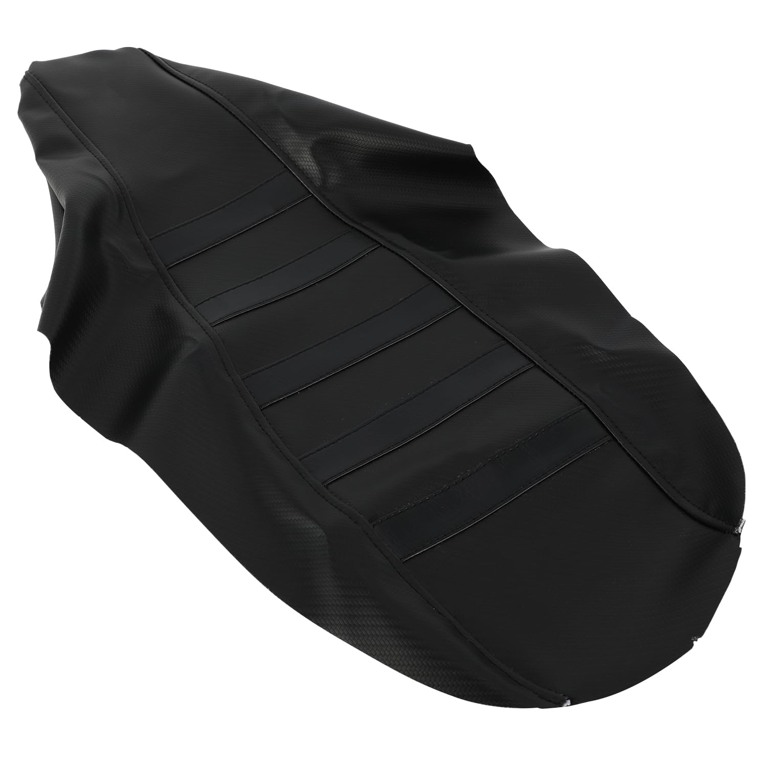 Ribbed Dirt Bike Seat Cover Gripper Soft for CRF 110 125F CRF110F CRF125F 2023 2024 2025 Pit Bike Non-Slip Surface Protector Black