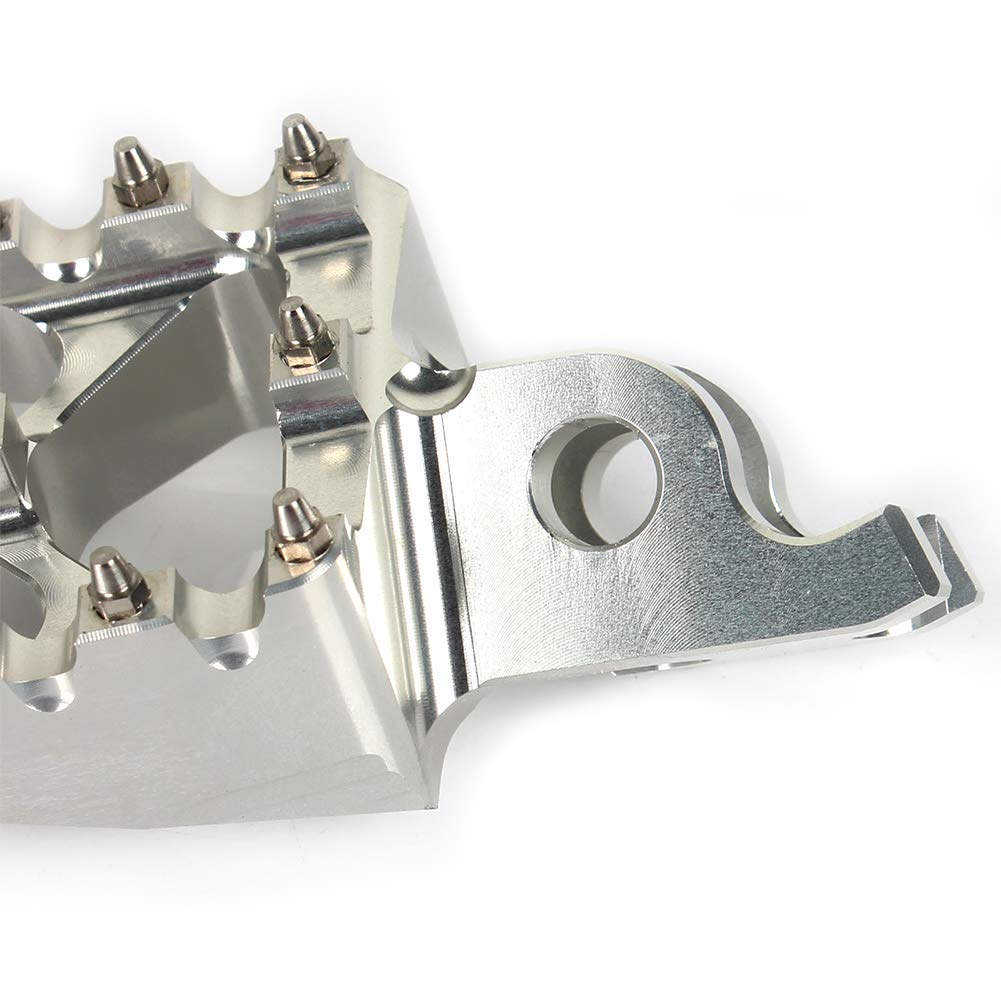 TOFR CRF 250 450 R X 2004-2024 Footpegs for Honda CRF1000L Africa Twin 18-19 CR 125/250R 02-07 CRF150 07-24 CRF 450 RX 17-24