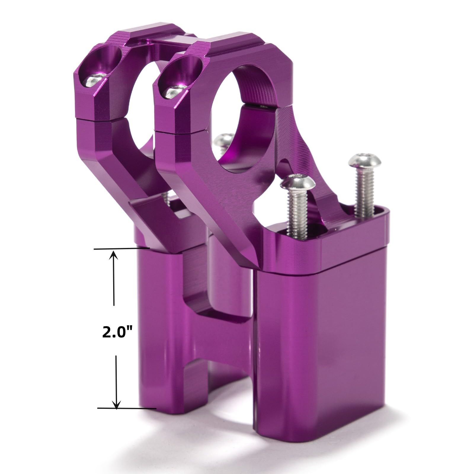 TOFR 1.5" Handlebar Risers for Sur-Ron Surron Light Bee X for Segway X260 for Talaria Sting MX3 / R MX4 for 79Bike Falcon M for E Ride Pro-SS for Rawrr Mantis X Pro