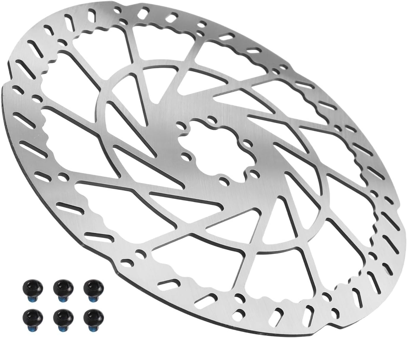 220mm Steel Disc Brake for Talaria MX3 X3 Light Bee, 6-Hole Mount E-Bike Brake for rotor, 2.3mm or 2.9mm Thick, Replacement Part for Electric Dirt Bikes(2.3mm)